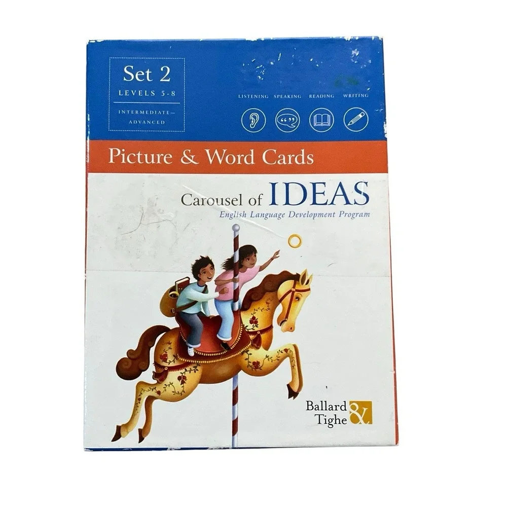 Ballard‎ & Tighe Carousel of Ideas Picture & Word Cards Set 2 Levels 5-8 #2-923